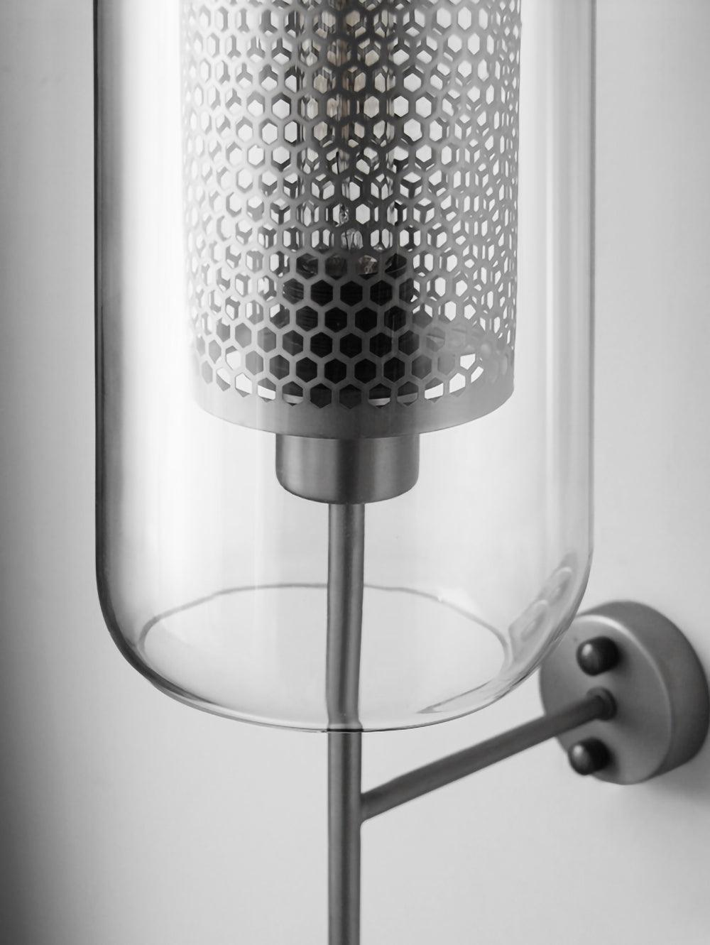 Peta Premium Nordic Art Glass Wall Light-Neutral Decor