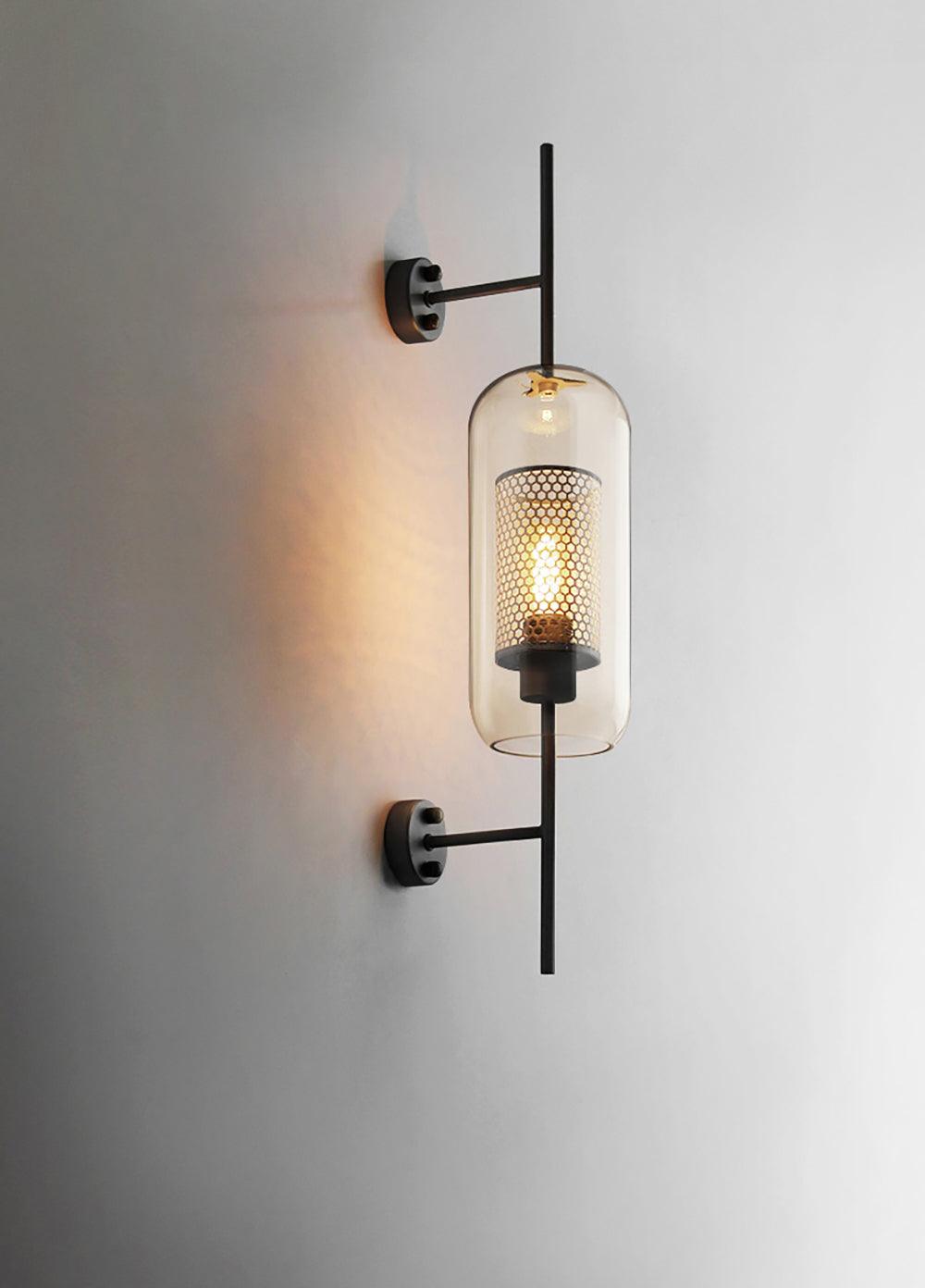 Peta Premium Nordic Art Glass Wall Light-Neutral Decor