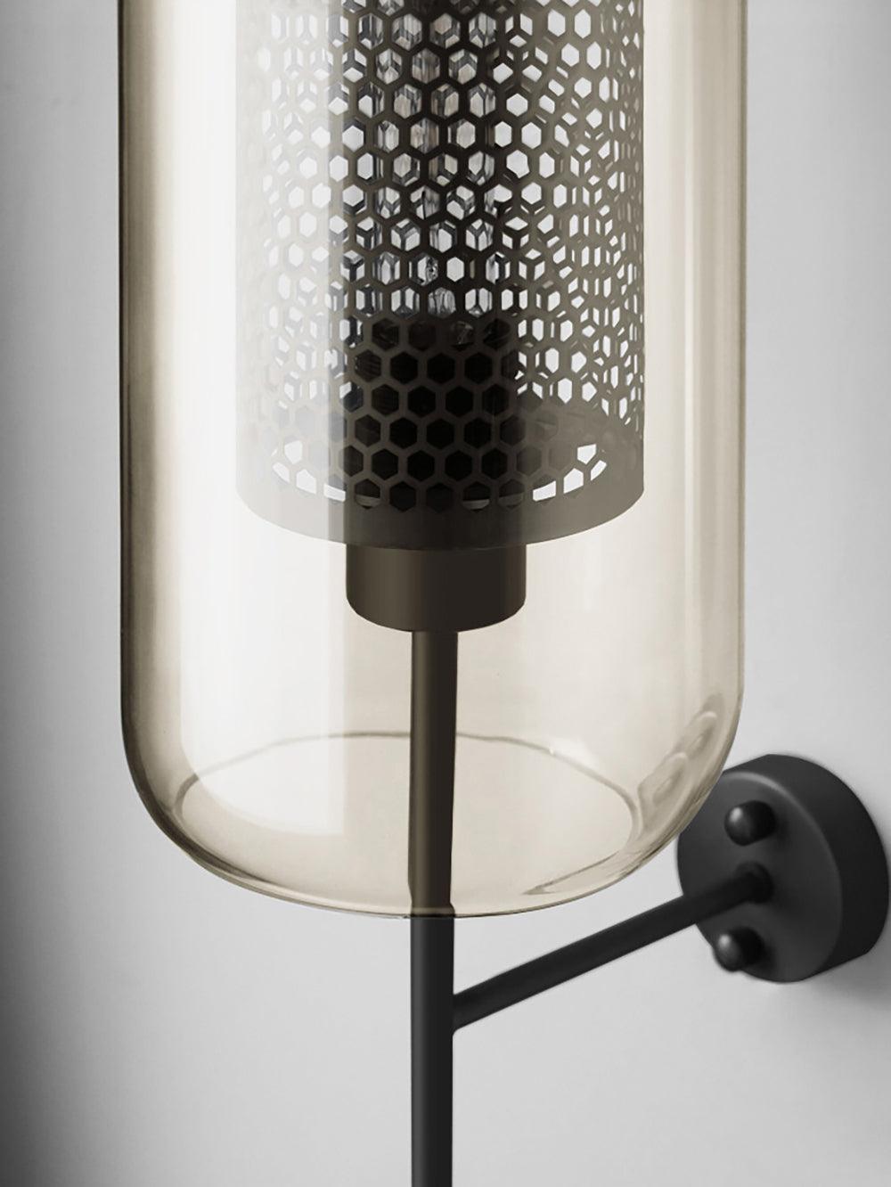 Peta Premium Nordic Art Glass Wall Light-Neutral Decor