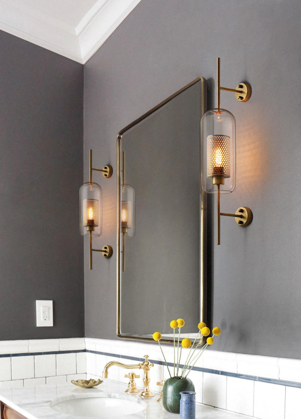Peta Premium Nordic Art Glass Wall Light-Neutral Decor