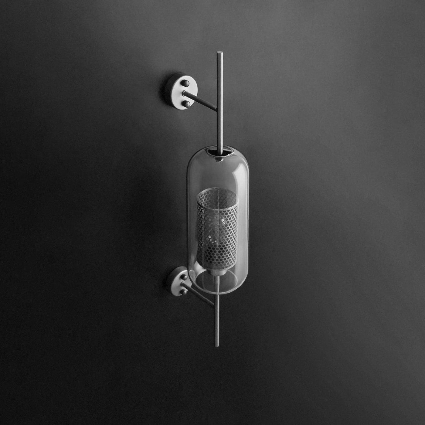 Peta Premium Nordic Art Glass Wall Light-Neutral Decor