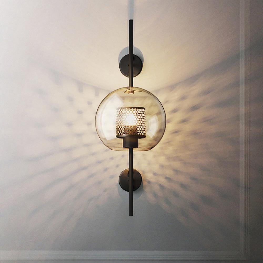 Peta Premium Nordic Art Glass Wall Light-Neutral Decor