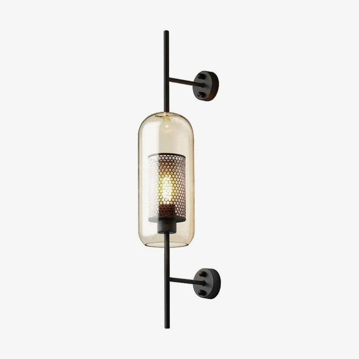 Peta Premium Nordic Art Glass Wall Light-Neutral Decor