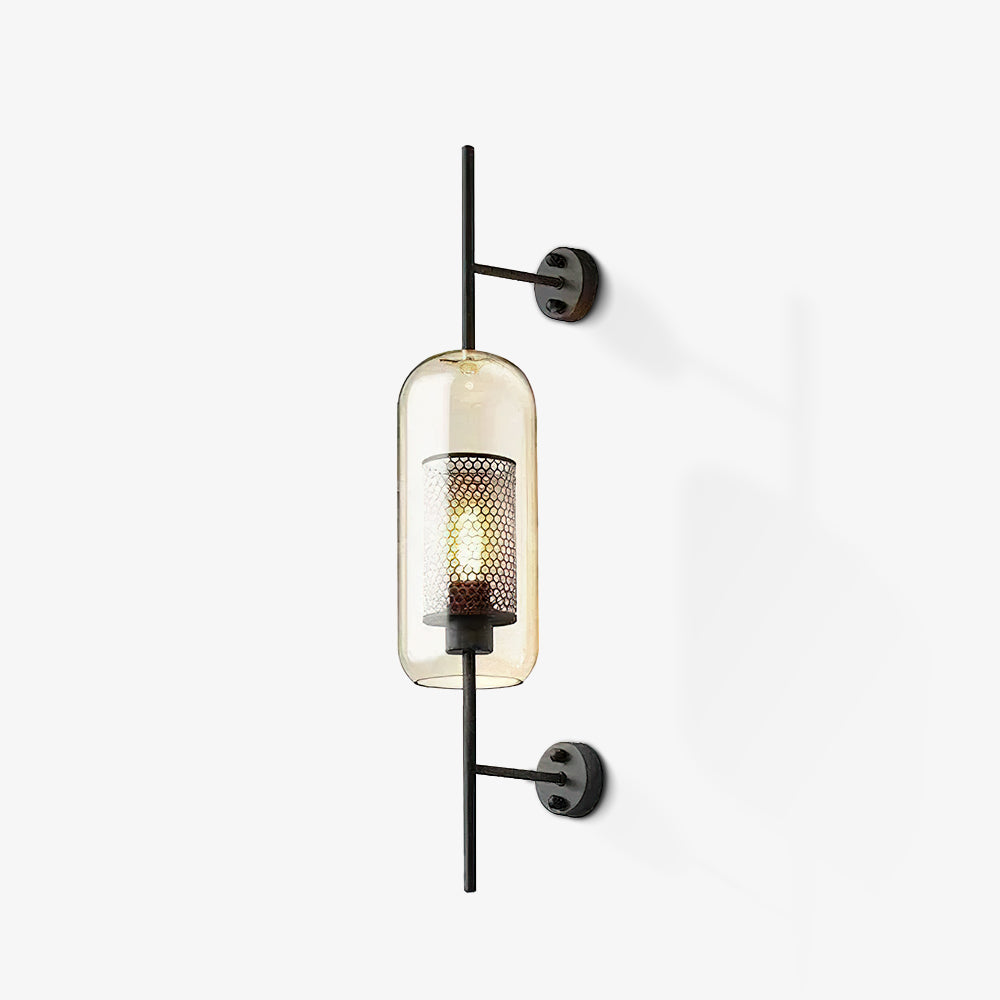Peta Premium Nordic Art Glass Wall Light-Neutral Decor