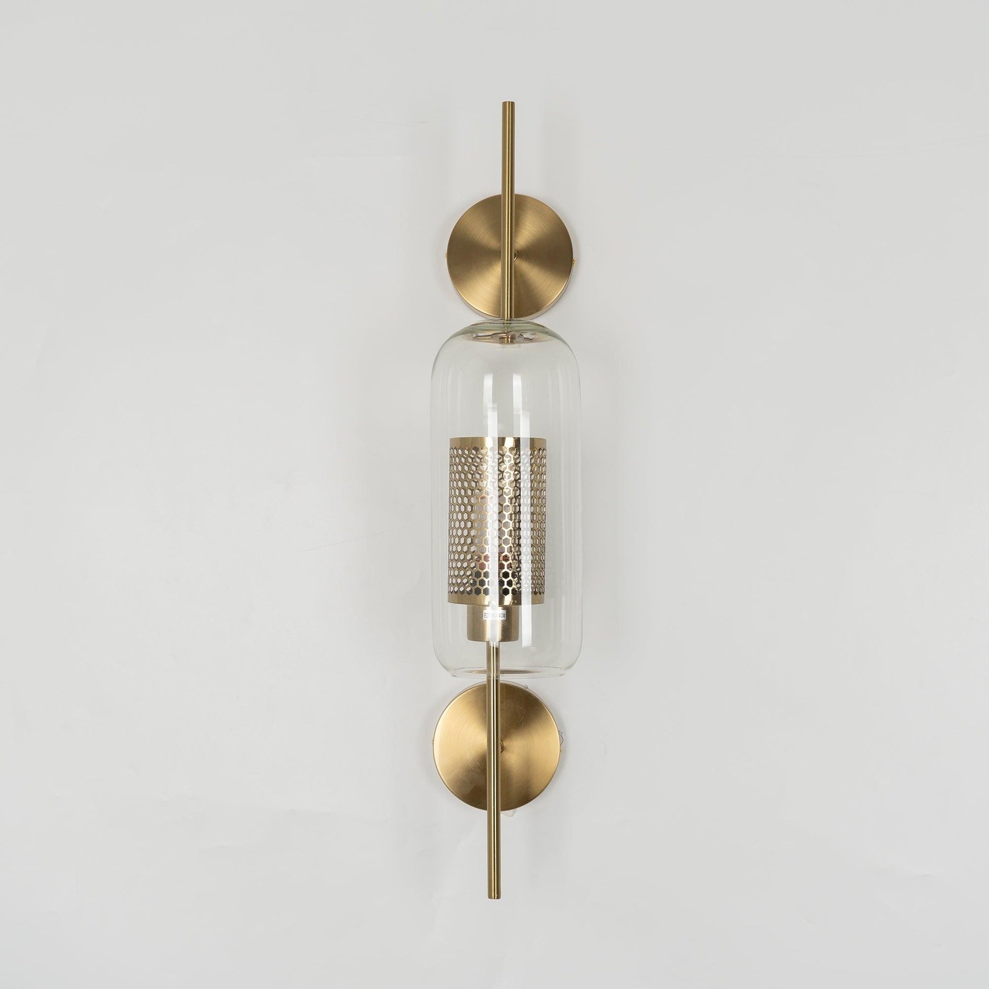 Peta Premium Nordic Art Glass Wall Light-Neutral Decor