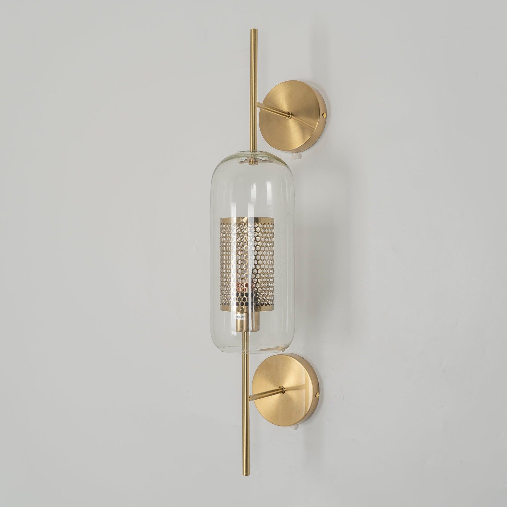 Peta Premium Nordic Art Glass Wall Light-Neutral Decor