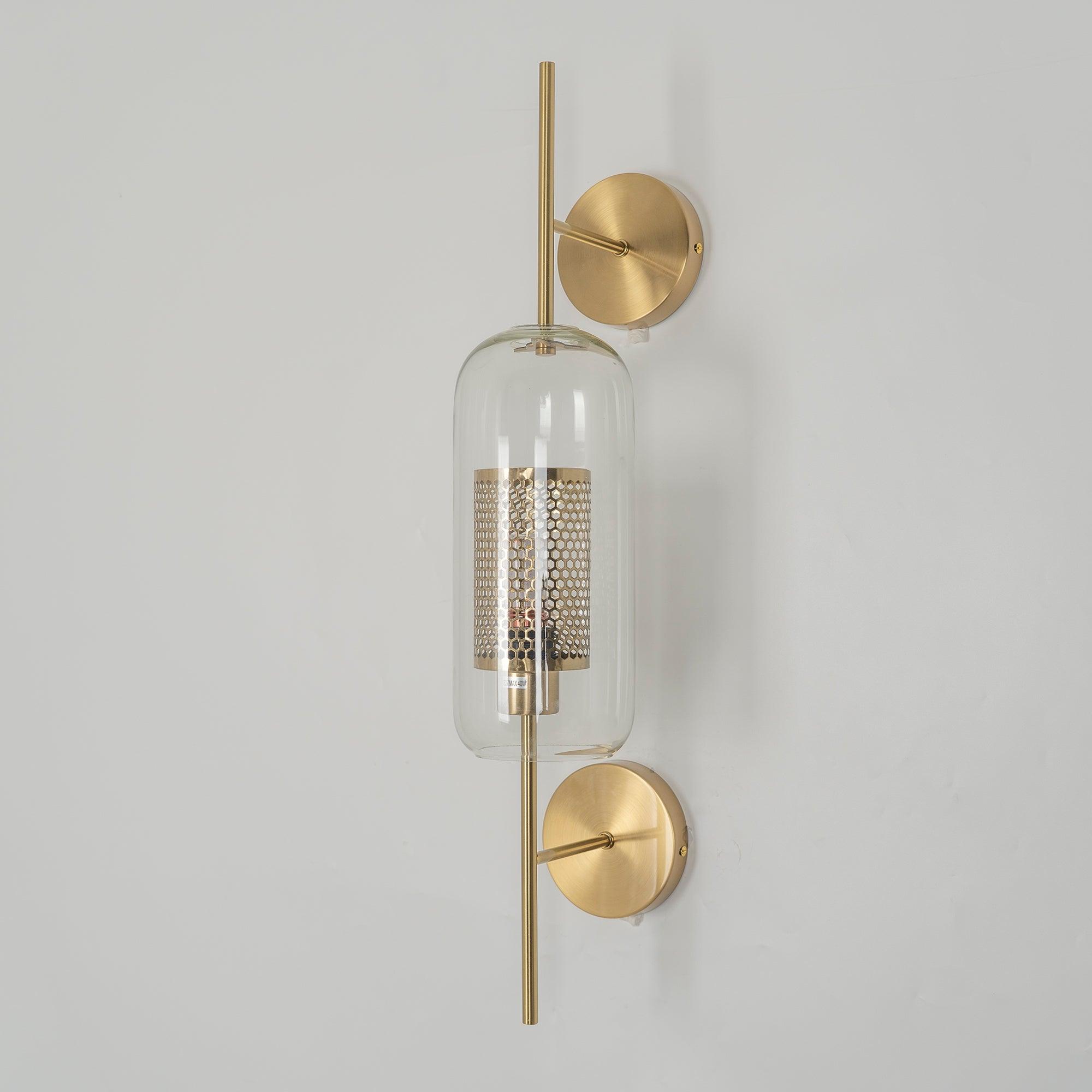 Peta Premium Nordic Art Glass Wall Light-Neutral Decor