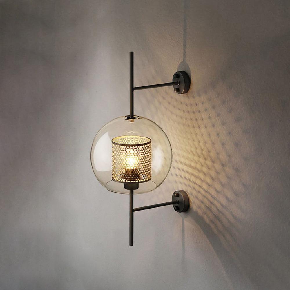 Peta Premium Nordic Art Glass Wall Light-Neutral Decor