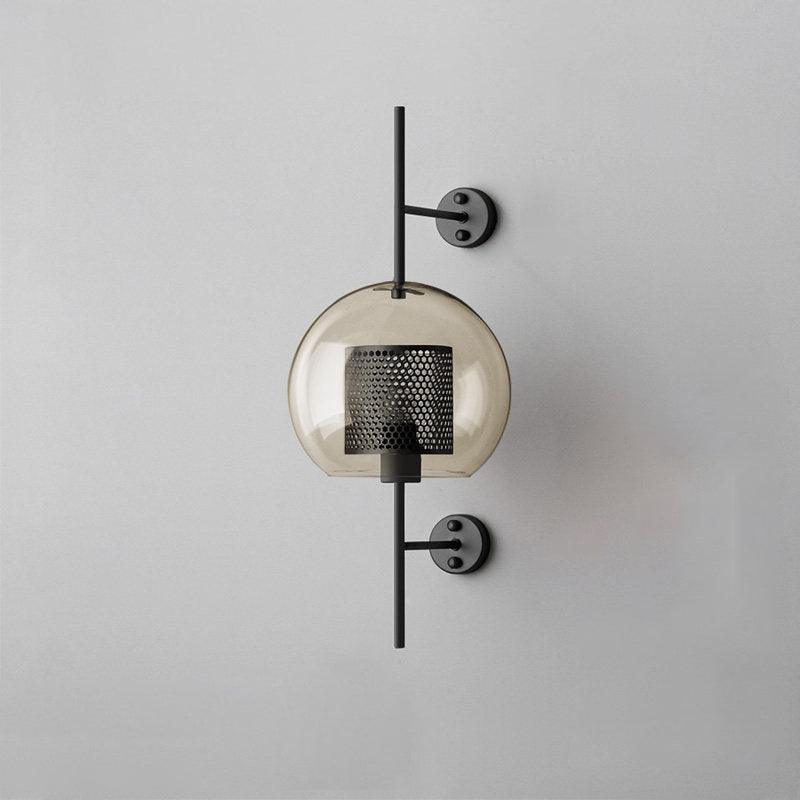 Peta Premium Nordic Art Glass Wall Light-Neutral Decor