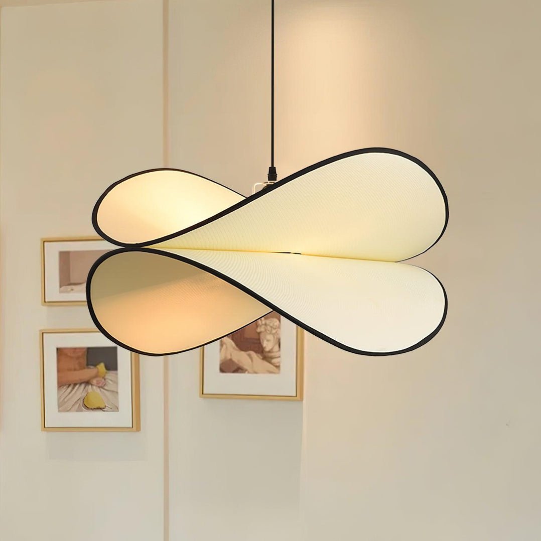 Cilene Fabric Artistic Pendant Lamp-Neutral Decor