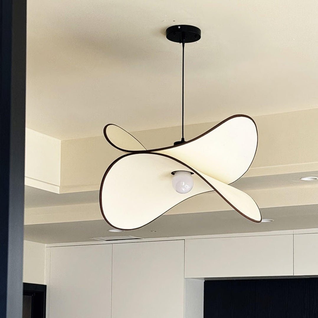 Cilene Fabric Artistic Pendant Lamp-Neutral Decor