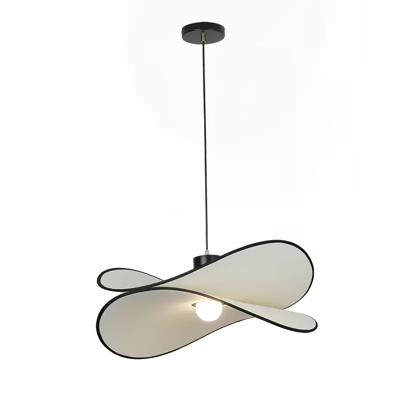 Cilene Fabric Artistic Pendant Lamp-Neutral Decor