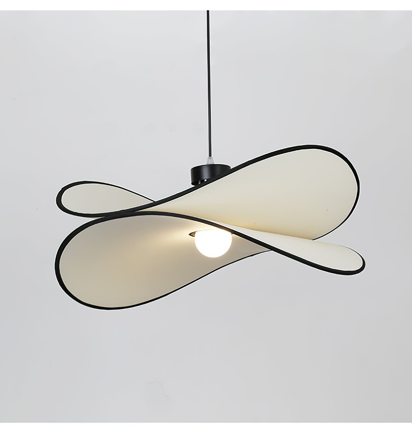 Cilene Fabric Artistic Pendant Lamp-Neutral Decor