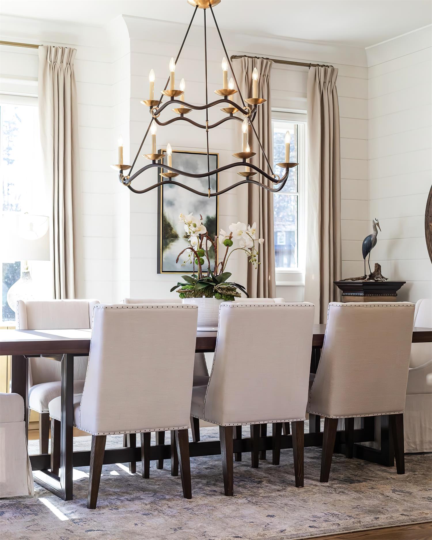 Juvin Two-Tier Candle Chandelier