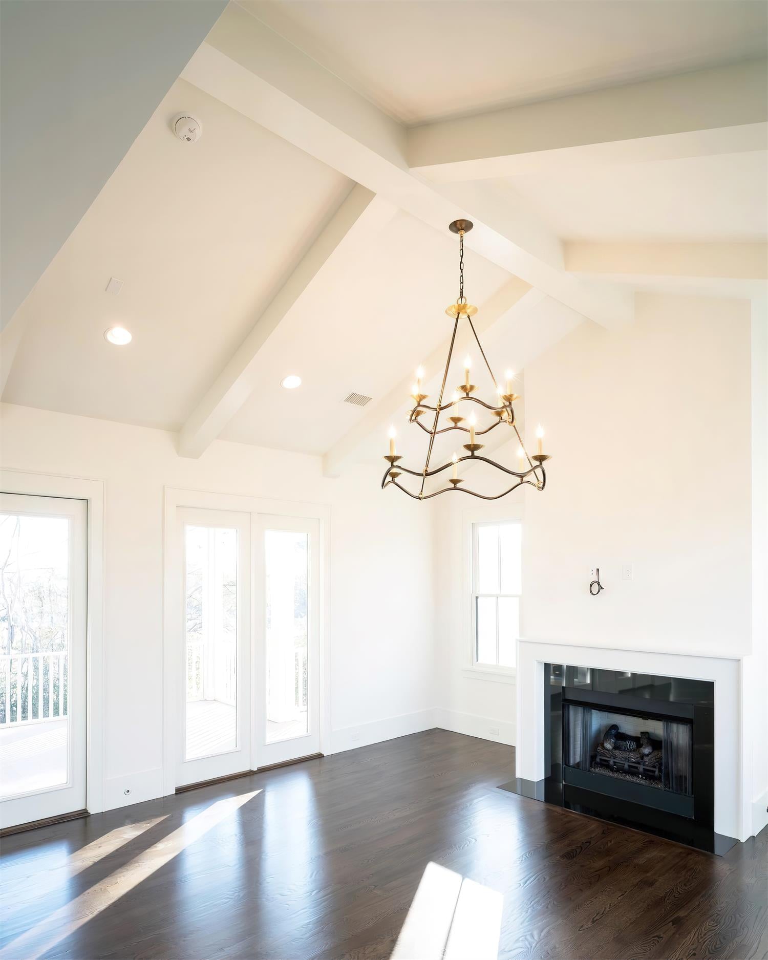 Juvin Two-Tier Candle Chandelier