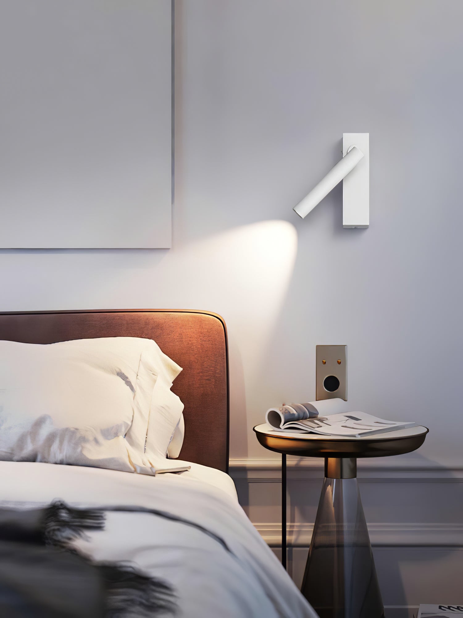Mysorarae Modern Minimalist Recessed Wall Lamp-Neutral Decor