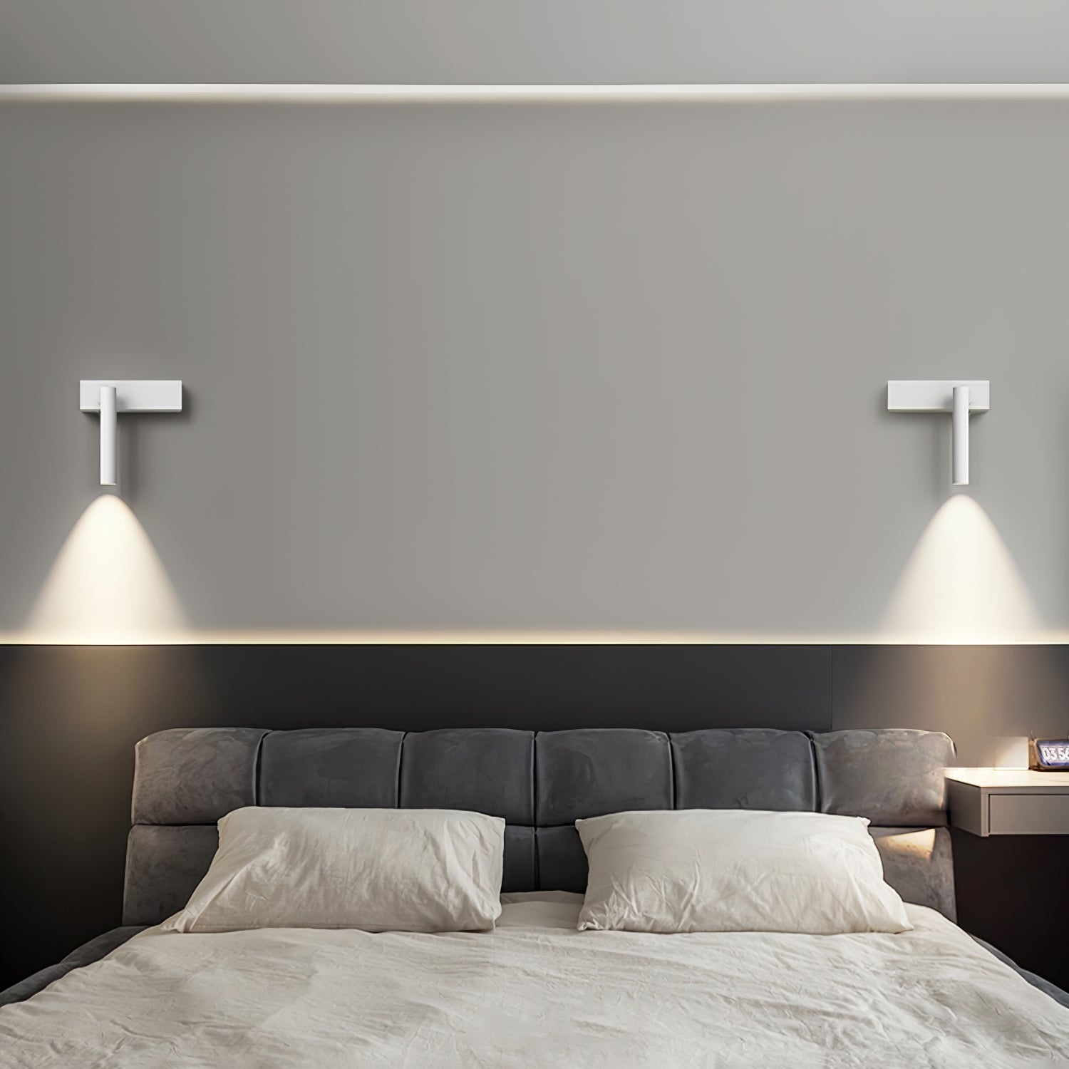 Mysorarae Modern Minimalist Recessed Wall Lamp-Neutral Decor