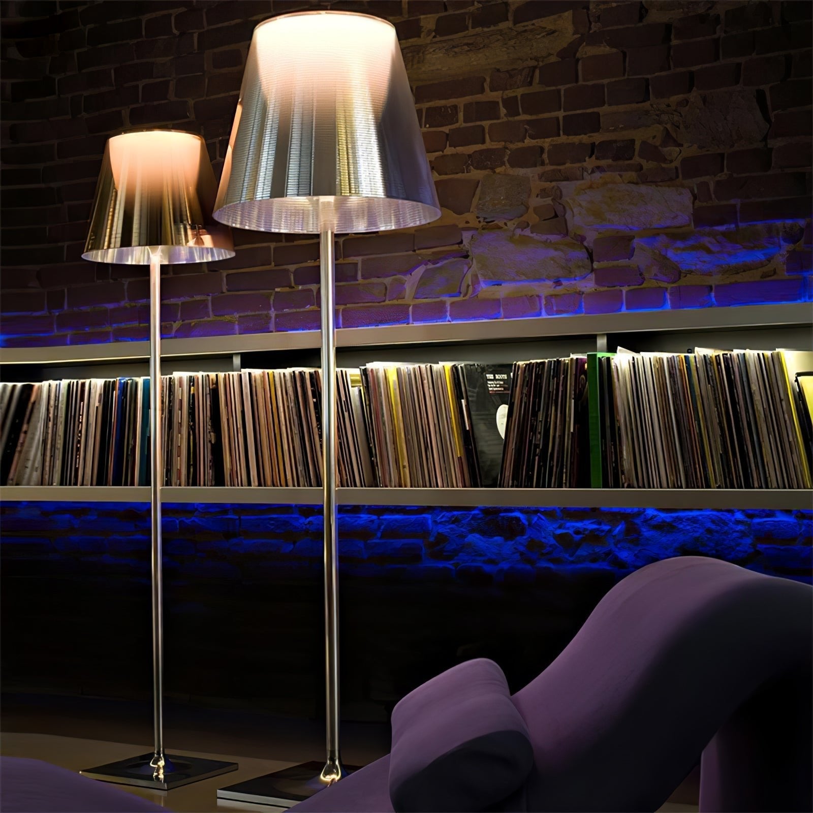 Garlan Modern Acrylic Floor Lamp-Neutral Decor