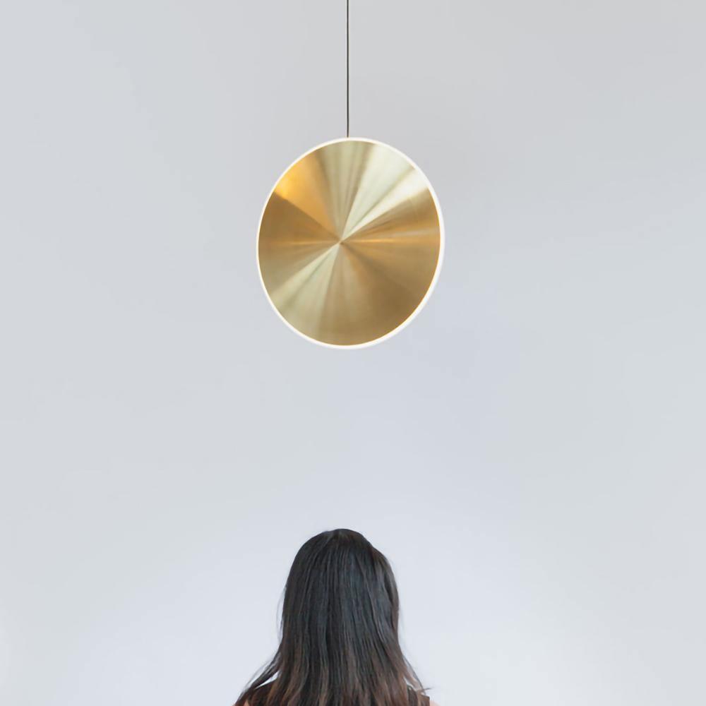 Uvenisra Modern Minimalist Dish Pendant Light-Neutral Decor