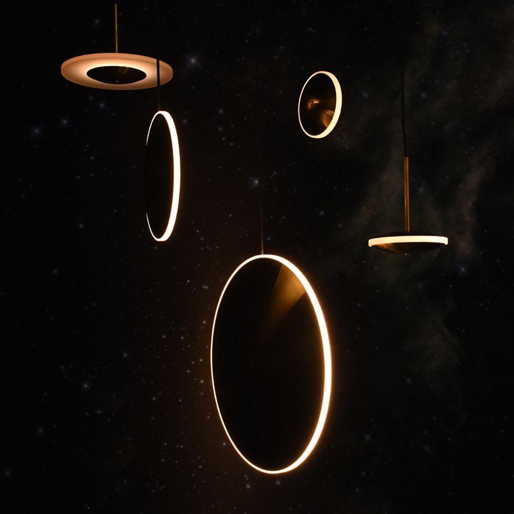 Uvenisra Modern Minimalist Dish Pendant Light-Neutral Decor