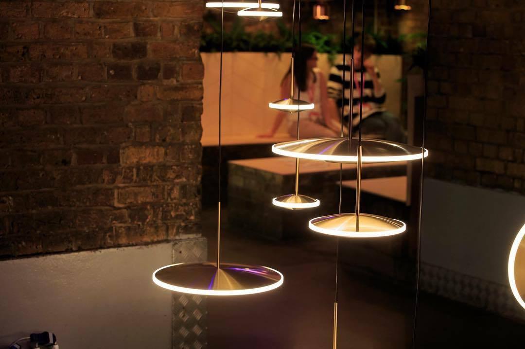 Uvenisra Modern Minimalist Dish Pendant Light-Neutral Decor