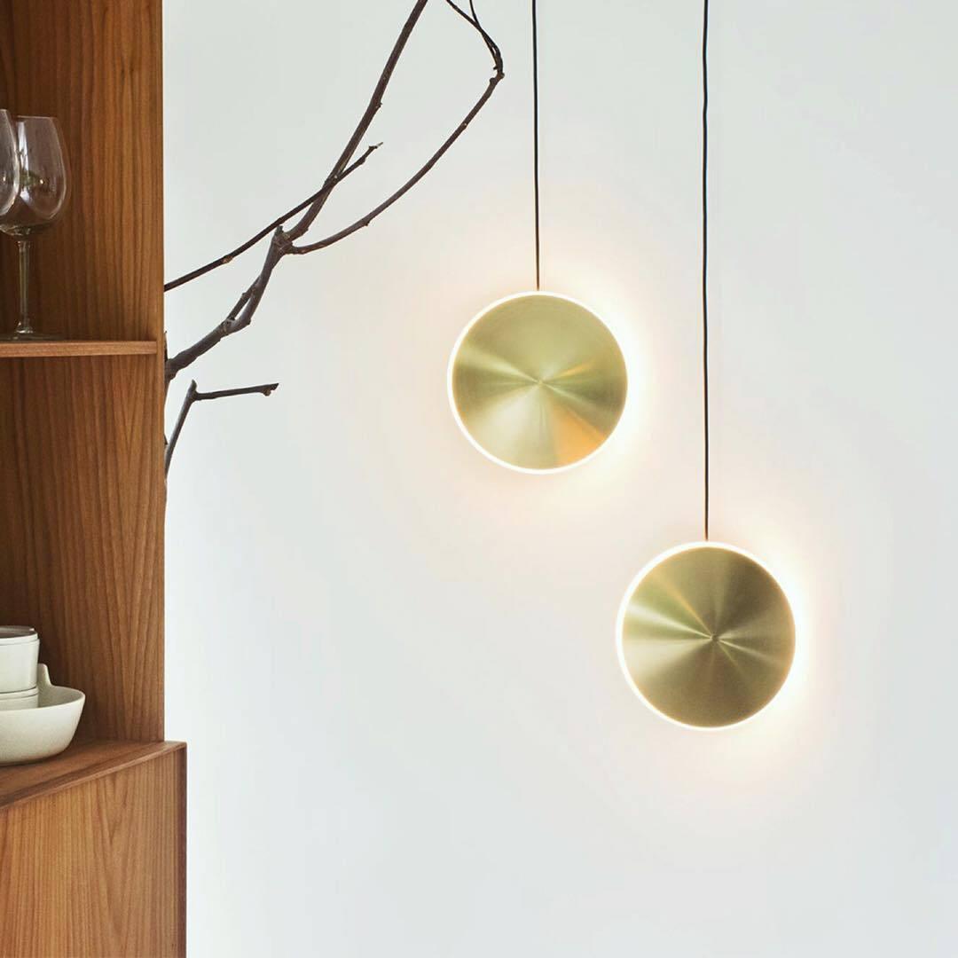 Uvenisra Modern Minimalist Dish Pendant Light-Neutral Decor