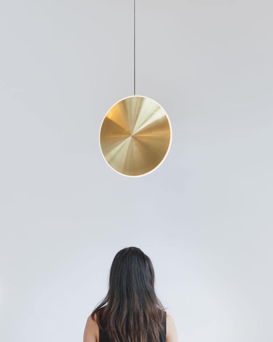 Uvenisra Modern Minimalist Dish Pendant Light-Neutral Decor