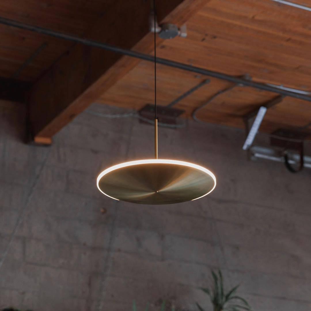Uvenisra Modern Minimalist Dish Pendant Light-Neutral Decor
