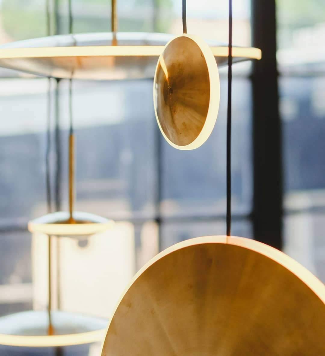 Uvenisra Modern Minimalist Dish Pendant Light-Neutral Decor