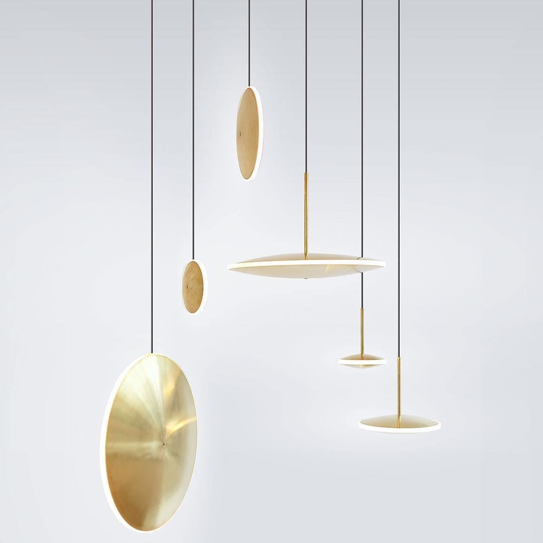 Uvenisra Modern Minimalist Dish Pendant Light-Neutral Decor