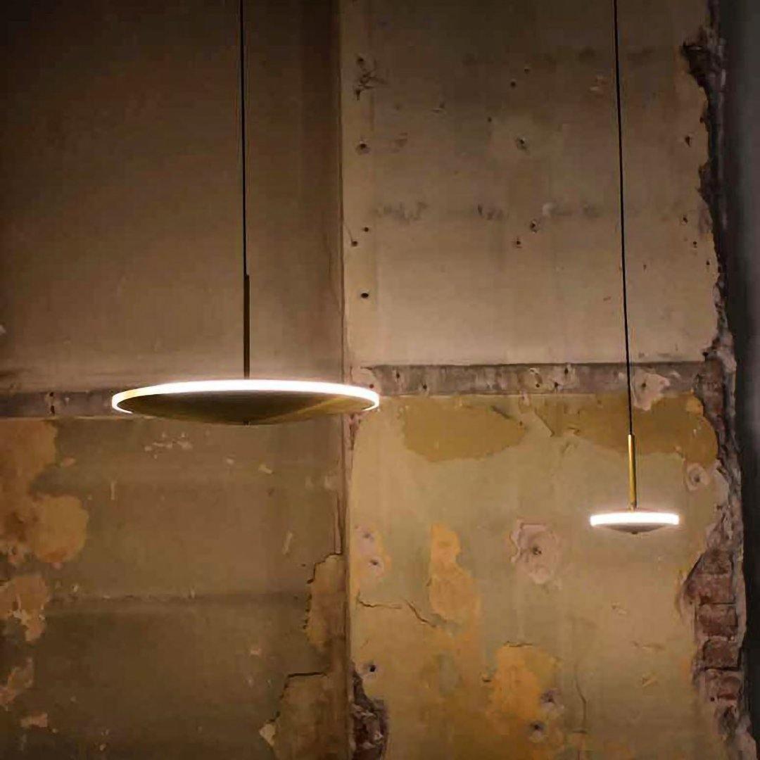 Uvenisra Modern Minimalist Dish Pendant Light-Neutral Decor