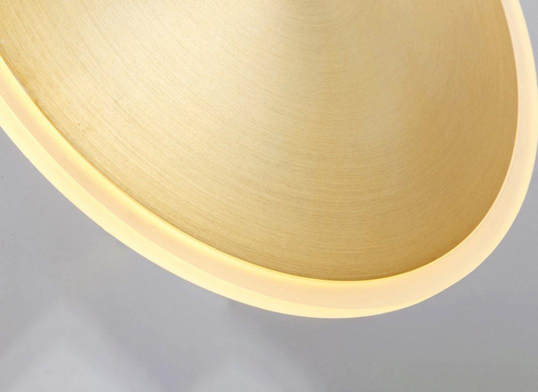 Uvenisra Modern Minimalist Dish Pendant Light-Neutral Decor