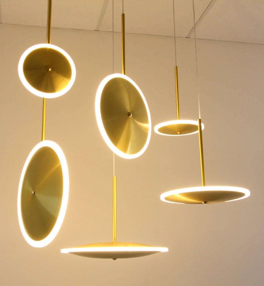 Uvenisra Modern Minimalist Dish Pendant Light-Neutral Decor