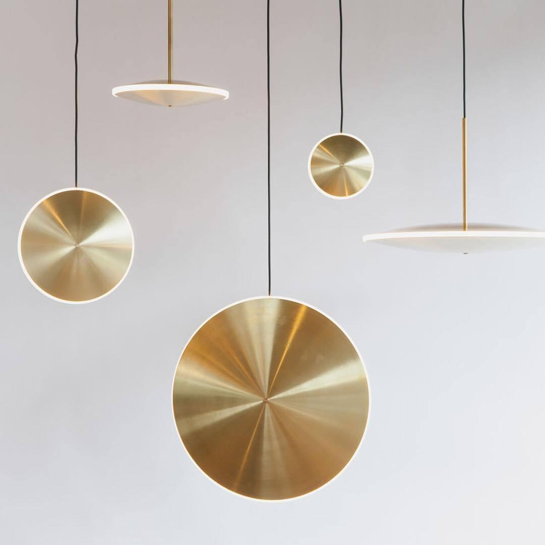 Uvenisra Modern Minimalist Dish Pendant Light-Neutral Decor