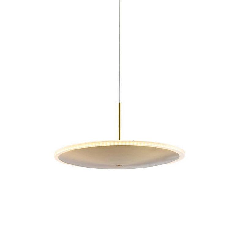 Uvenisra Modern Minimalist Dish Pendant Light-Neutral Decor