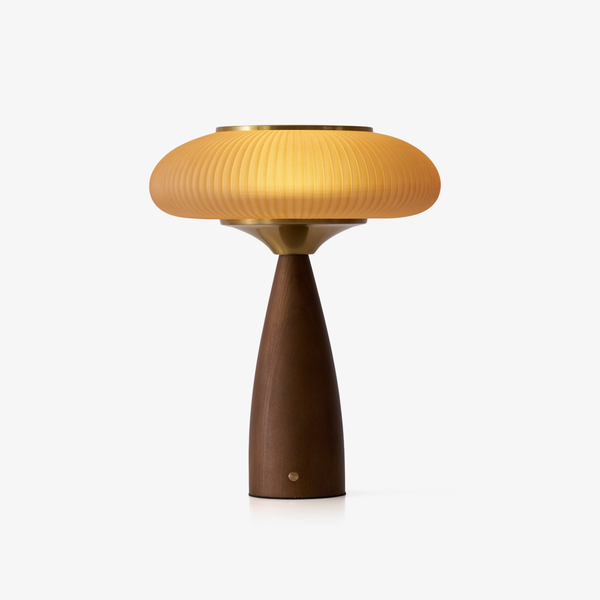 Ebonis Wood Scandinavian Table Lamp-Neutral Decor