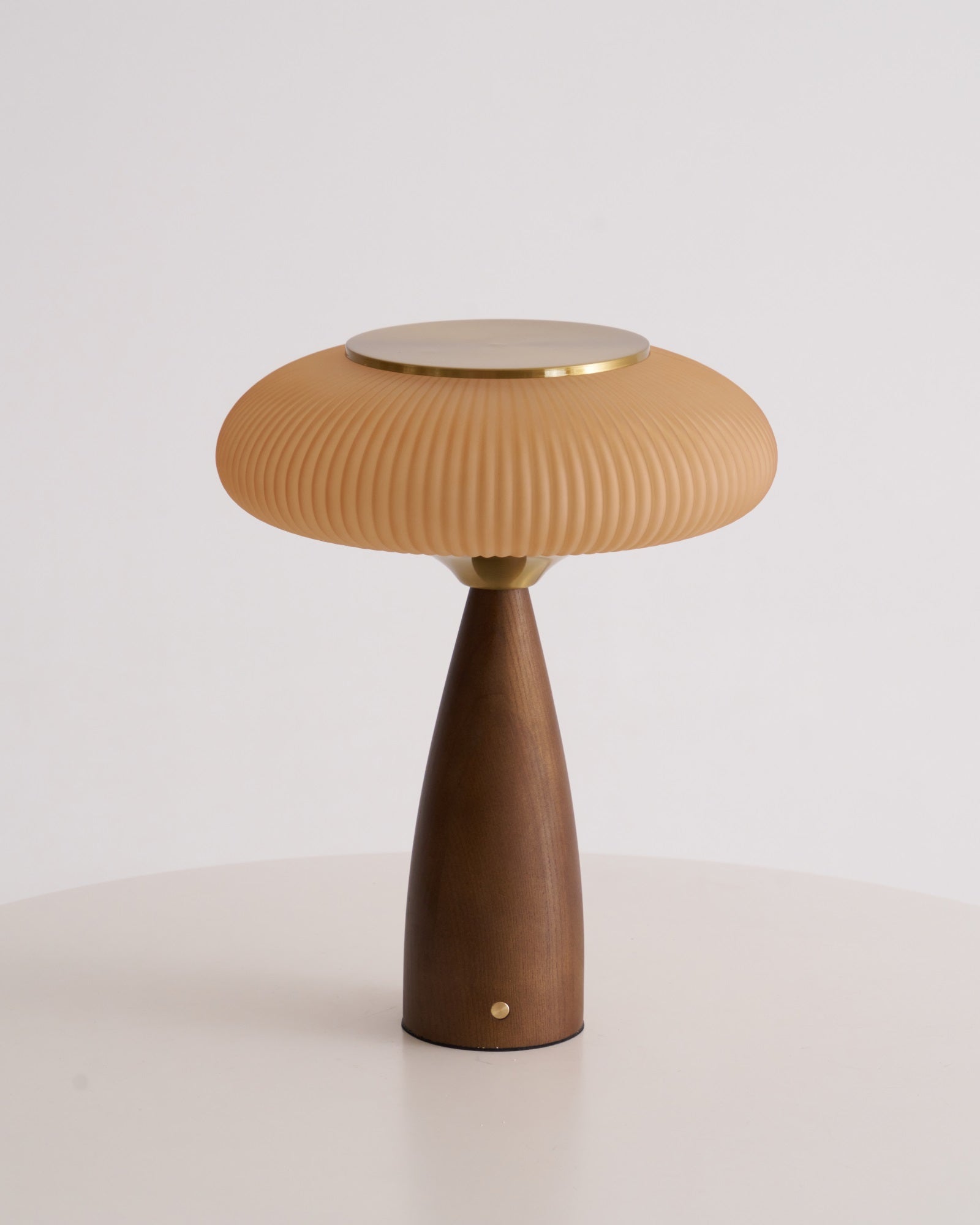 Ebonis Wood Scandinavian Table Lamp-Neutral Decor