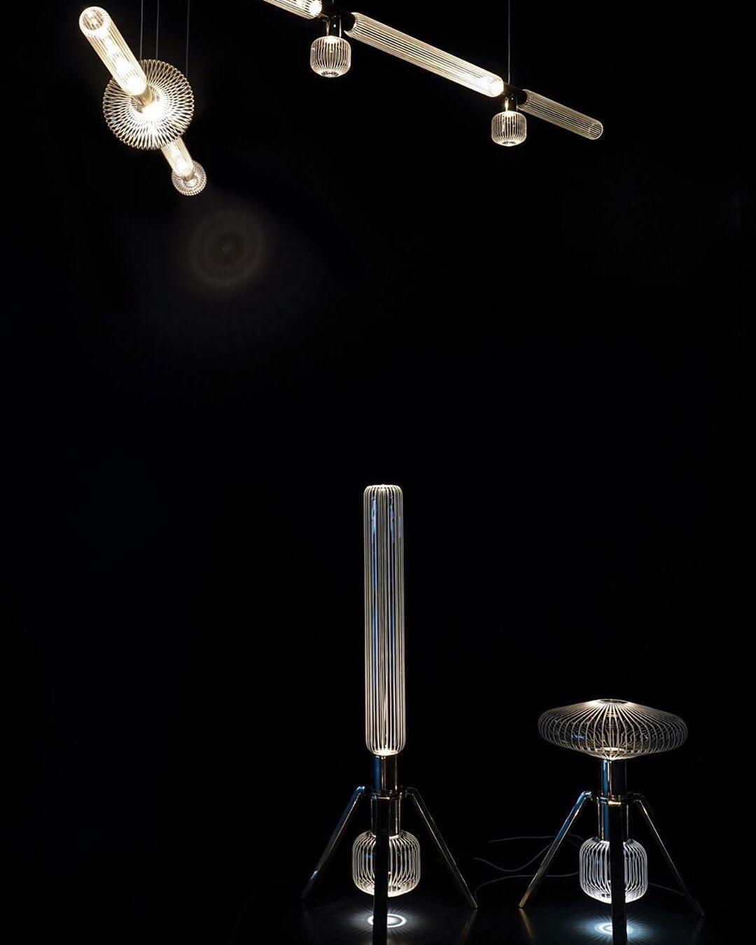 Tika Pendant Lamp Crystal Cylinder Cipher Contemporary-Neutral Decor
