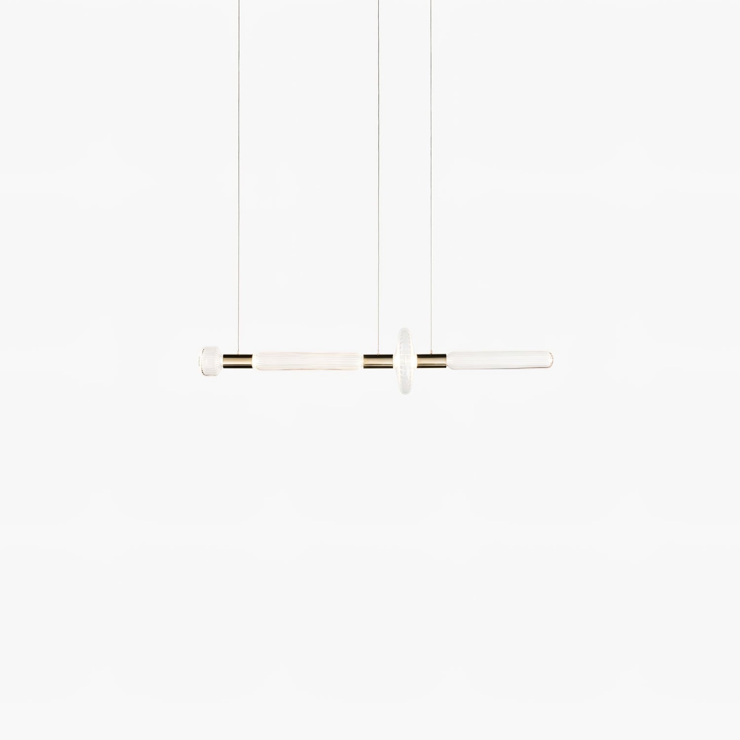 Tika Pendant Lamp Crystal Cylinder Cipher Contemporary-Neutral Decor