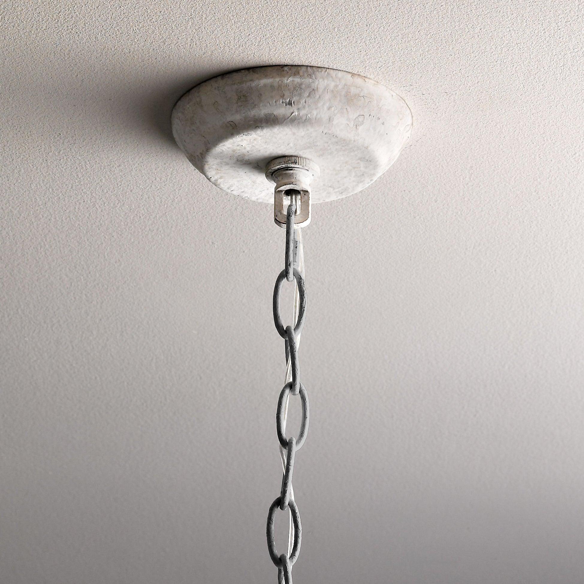 Sylvia Vintage Glass Chandelier-Neutral Decor