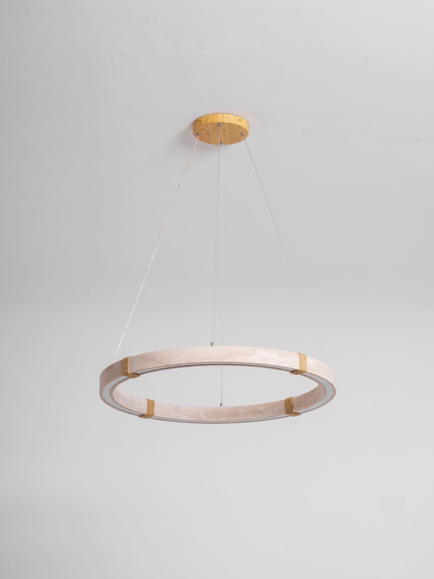 Alsilis Travertine Chandelier-Neutral Decor