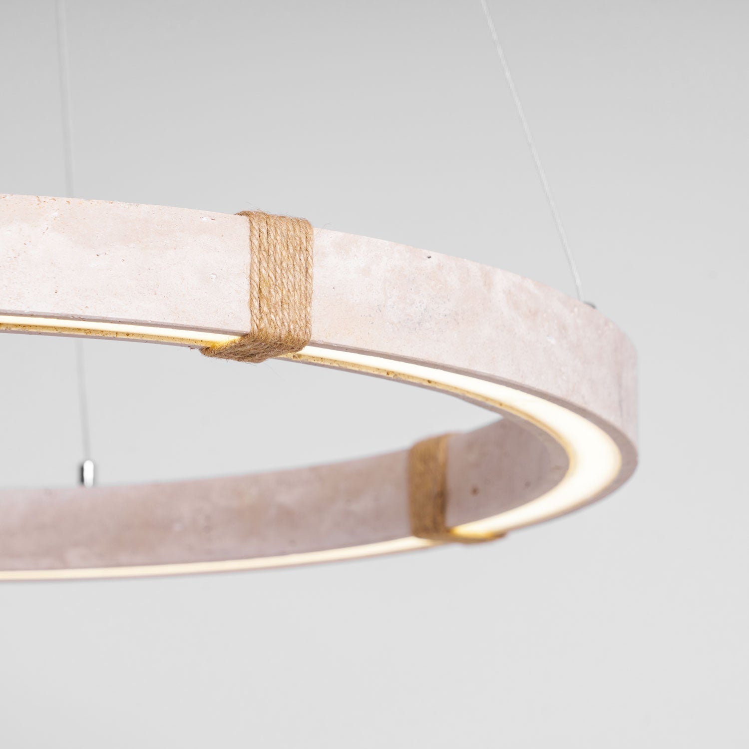 Alsilis Travertine Chandelier-Neutral Decor