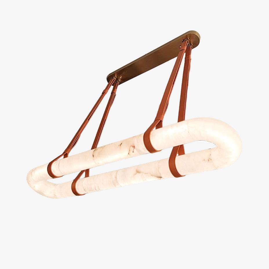 Nerina Alabaster Pendant Light-Neutral Decor