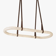 Nerina Alabaster Pendant Light-Neutral Decor