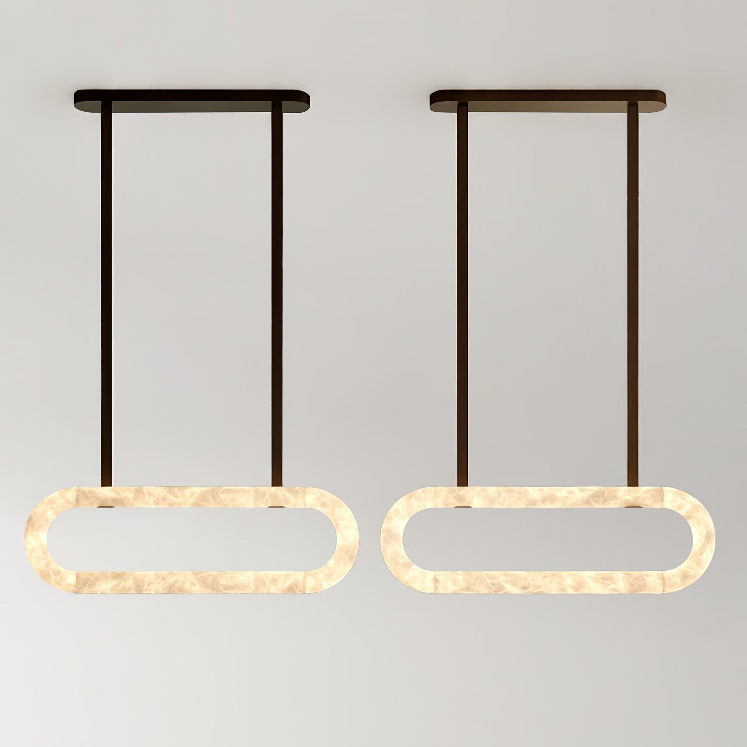 Nerina Alabaster Pendant Light-Neutral Decor
