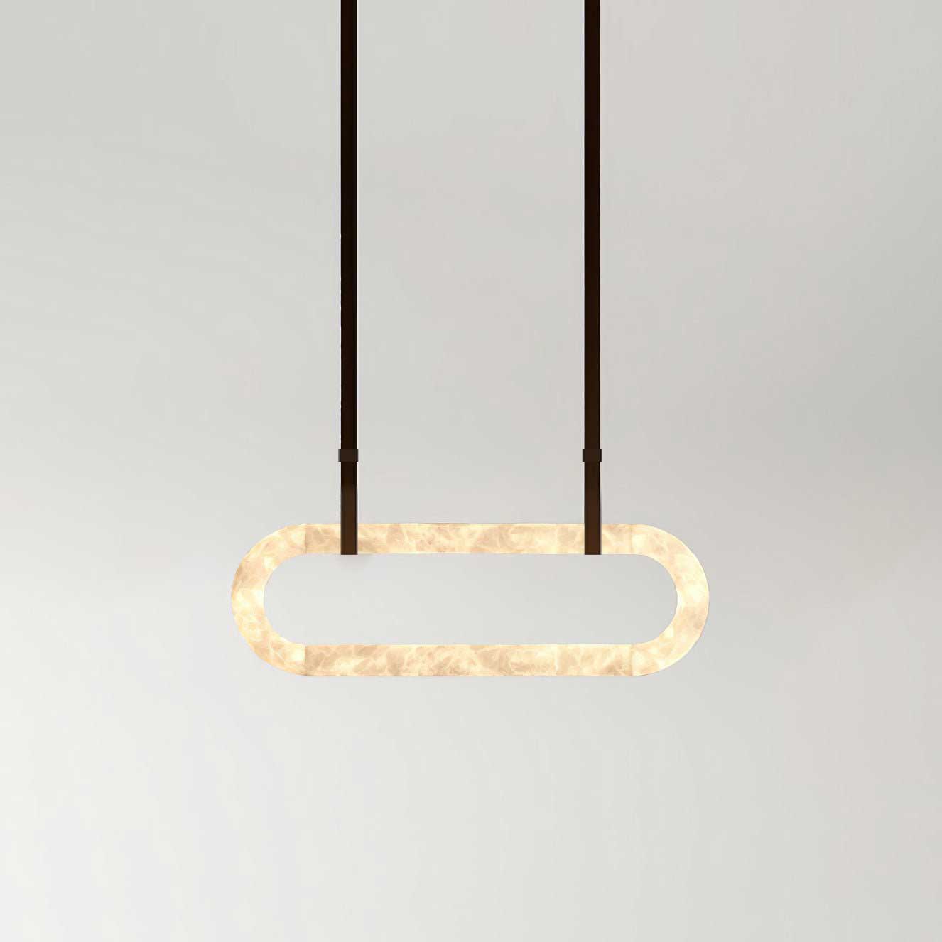 Nerina Alabaster Pendant Light-Neutral Decor