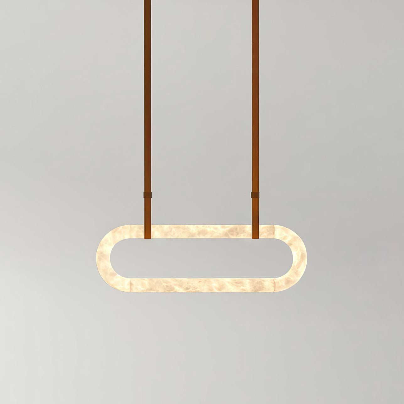 Nerina Alabaster Pendant Light-Neutral Decor