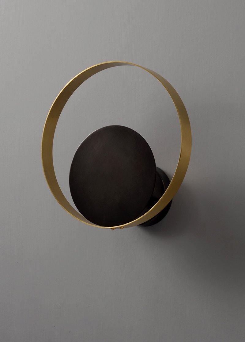 Erliren Modern Minimalist Circle Wall Lamp-Neutral Decor