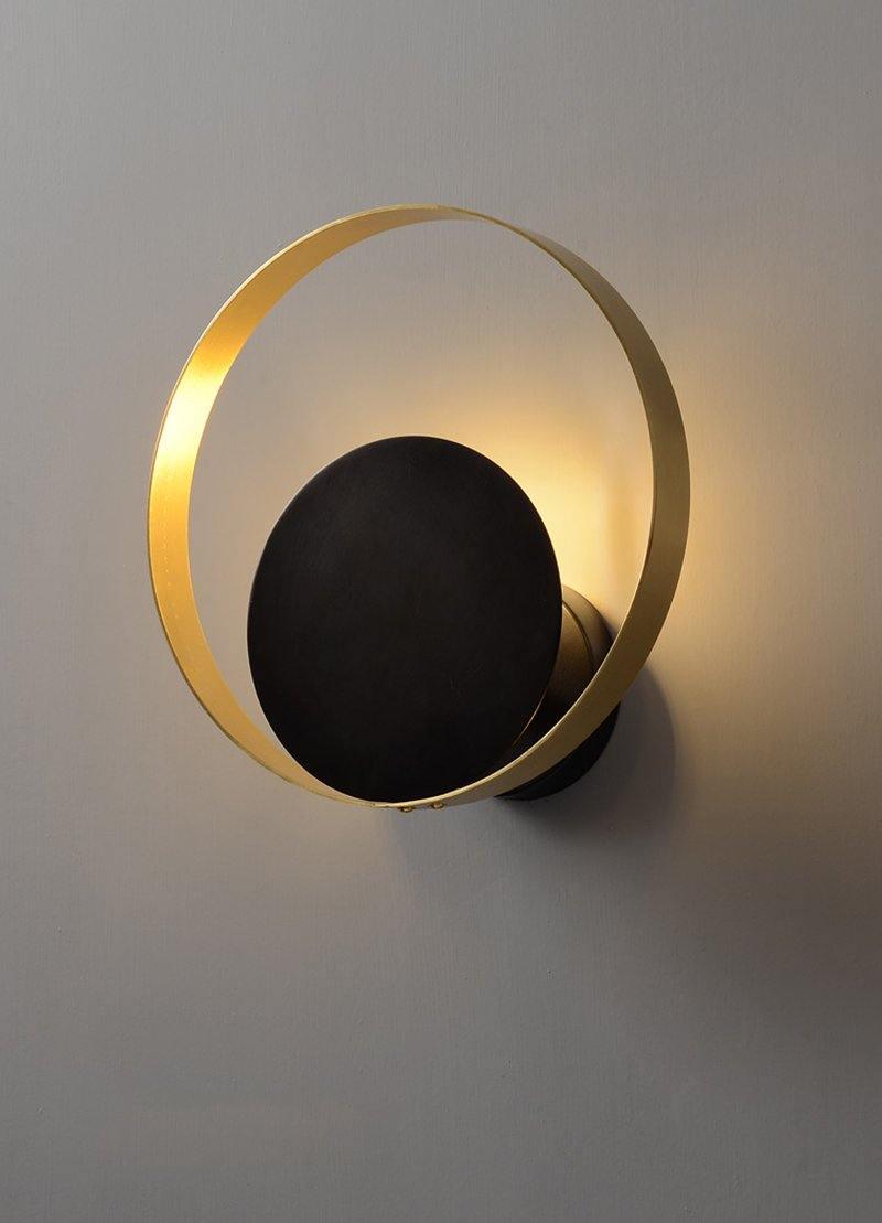 Erliren Modern Minimalist Circle Wall Lamp-Neutral Decor