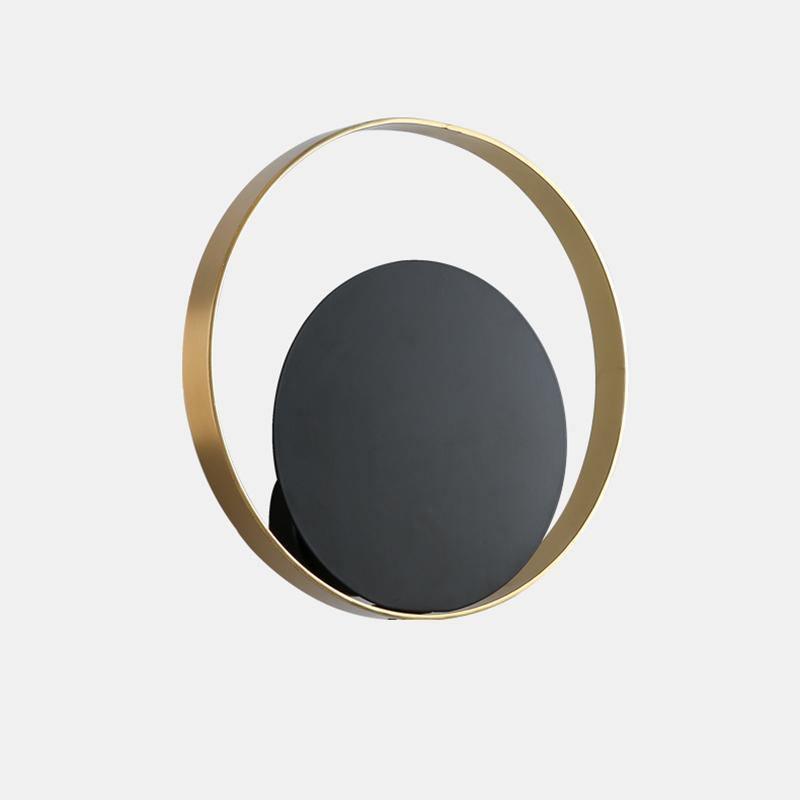 Erliren Modern Minimalist Circle Wall Lamp-Neutral Decor